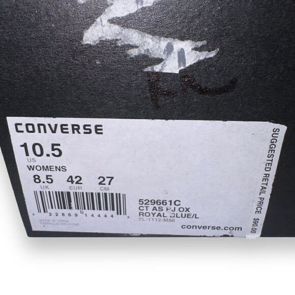 Converse x Marimekko Chuck Taylor All Star PJ Ox 529661C Women's 10.5 - Picture 13 of 13